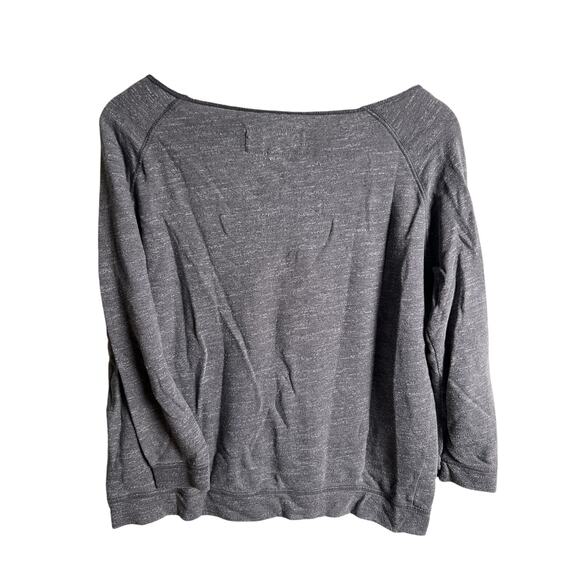 Mollusk Women's Crewneck Linen Gray Sweater Size S - Picture 2 of 7